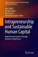 Intrapreneurship and Sustainable Human Capital: Digital Transformation Through Dynamic Competences