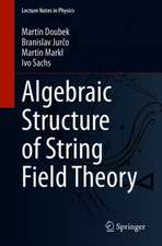 Algebraic Structure of String Field Theory