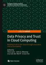 Data Privacy and Trust in Cloud Computing