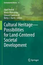 Cultural Heritage—Possibilities for Land-Centered Societal Development