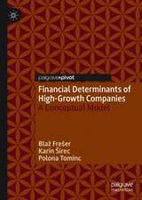 Financial Determinants of High-Growth Companies: A Conceptual Model