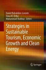 Strategies in Sustainable Tourism, Economic Growth and Clean Energy