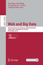 Web and Big Data: 4th International Joint Conference, APWeb-WAIM 2020, Tianjin, China, September 18-20, 2020, Proceedings, Part II