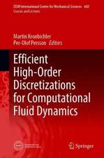Efficient High-Order Discretizations for Computational Fluid Dynamics