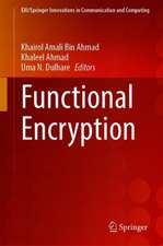 Functional Encryption