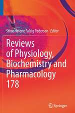 Reviews of Physiology, Biochemistry and Pharmacology