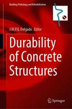 Durability of Concrete Structures