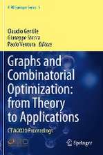 Graphs and Combinatorial Optimization: from Theory to Applications: CTW2020 Proceedings