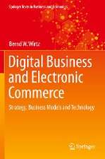 Digital Business and Electronic Commerce