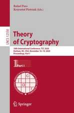 Theory of Cryptography