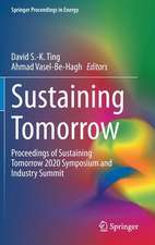 Sustaining Tomorrow