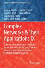 Complex Networks & Their Applications IX