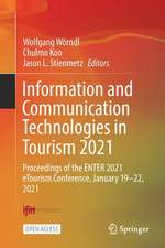 Information and Communication Technologies in Tourism 2021: Proceedings of the ENTER 2021 eTourism Conference, January 19–22, 2021