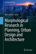 Morphological Research in Planning, Urban Design and Architecture