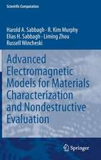 Advanced Electromagnetic Models for Materials Characterization and Nondestructive Evaluation