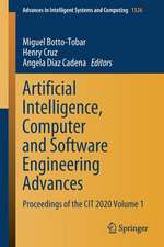 Artificial Intelligence, Computer and Software Engineering Advances: Proceedings of the CIT 2020 Volume 1