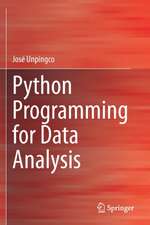 Python Programming for Data Analysis