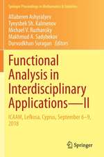 Functional Analysis in Interdisciplinary Applications—II: ICAAM, Lefkosa, Cyprus, September 6–9, 2018