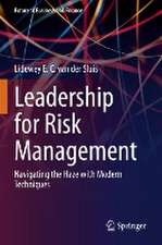 Leadership for Risk Management