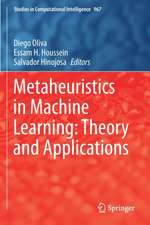 Metaheuristics in Machine Learning: Theory and Applications