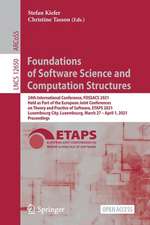 Foundations of Software Science and Computation Structures: 24th International Conference, FOSSACS 2021, Held as Part of the European Joint Conferences on Theory and Practice of Software, ETAPS 2021, Luxembourg City, Luxembourg, March 27 – April 1, 2021, Proceedings