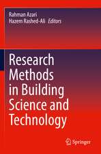 Research Methods in Building Science and Technology