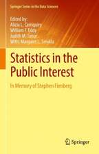 Statistics in the Public Interest: In Memory of Stephen E. Fienberg