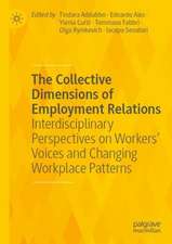 The Collective Dimensions of Employment Relations: Interdisciplinary Perspectives on Workers’ Voices and Changing Workplace Patterns