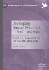 Developing Human Resources in Southeast Asia: A Holistic Framework for the ASEAN Community