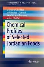 Chemical Profiles of Selected Jordanian Foods