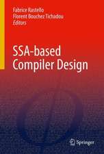 SSA-based Compiler Design