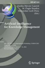 Artificial Intelligence for Knowledge Management: 8th IFIP WG 12.6 International Workshop, AI4KM 2021, Held at IJCAI 2020, Yokohama, Japan, January 7–8, 2021, Revised Selected Papers