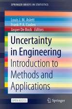 Uncertainty in Engineering: Introduction to Methods and Applications