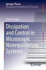 Dissipation and Control in Microscopic Nonequilibrium Systems