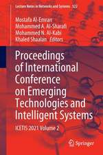 Proceedings of International Conference on Emerging Technologies and Intelligent Systems: ICETIS 2021 Volume 2