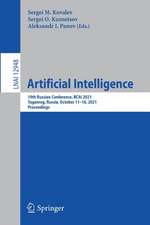 Artificial Intelligence: 19th Russian Conference, RCAI 2021, Taganrog, Russia, October 11–16, 2021, Proceedings