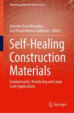 Self-Healing Construction Materials: Fundamentals, Monitoring and Large Scale Applications