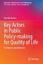 Key Actors in Public Policy-making for Quality of Life