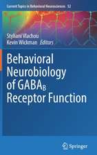 Behavioral Neurobiology of GABAB Receptor Function