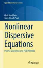 Nonlinear Dispersive Equations: Inverse Scattering and PDE Methods