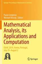 Mathematical Analysis, its Applications and Computation: ISAAC 2019, Aveiro, Portugal, July 29–August 2