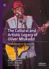 The Cultural and Artistic Legacy of Oliver Mtukudzi: Using Language for Social Justice