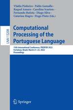 Computational Processing of the Portuguese Language: 15th International Conference, PROPOR 2022, Fortaleza, Brazil, March 21–23, 2022, Proceedings