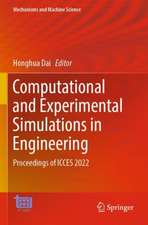 Computational and Experimental Simulations in Engineering: Proceedings of ICCES 2022