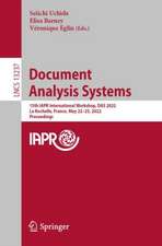 Document Analysis Systems: 15th IAPR International Workshop, DAS 2022, La Rochelle, France, May 22–25, 2022, Proceedings