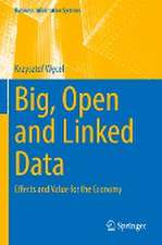 Big, Open and Linked Data: Effects and Value for the Economy