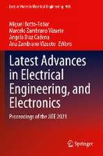 Latest Advances in Electrical Engineering, and Electronics: Proceedings of the JIEE 2021