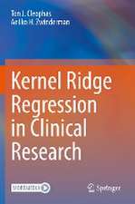 Kernel Ridge Regression in Clinical Research