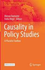 Causality in Policy Studies: a Pluralist Toolbox