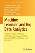 Machine Learning and Big Data Analytics: 2nd International Conference on Machine Learning and Big Data Analytics-ICMLBDA, IIT Patna, India, March 2022